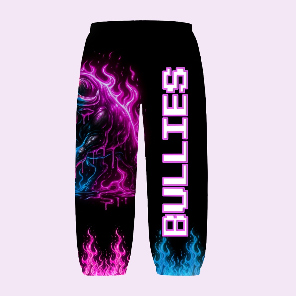 Carolina Raging Bulls Neon Joggers - Image 3